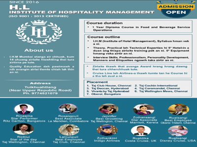 H.L Institute of hospitality Management : Admissions open for academic ...